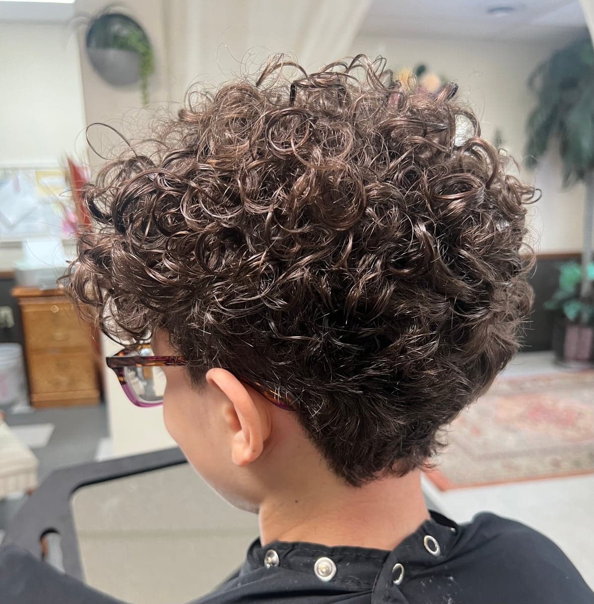 Ana R Cassano The Purple Curl Journey @Dawne’s Cutting Edge gallery image